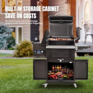 Master your outdoor cooking skills with the Z GRILLS Wood Pellet Grill & Smoker, featuring 8-in-1 versatility, automatic temperature control, and meat probes. Perfect for backyard camping and parties!