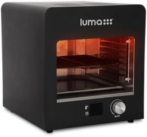 Here is the generated SEO meta description:

"Perfect indoor grill for perfect meals! Portable Luma Electric Steak Grill heats up to 1450°F, ideal for BBQ, grilling, toasting and broiling chicken, beef, pork and veggies. Get started with effortless cooking!"