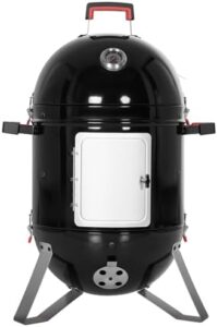 Enhance outdoor gatherings with the GREEN PARTY 18" Vertical Charcoal Smoker Grill, perfect for patio and backyard parties. Compact design, charcoal fueled, and versatile temperature control for mouth-watering BBQ results.