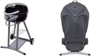 Here is the generated meta description:

"Experience backyard cooking perfection with Char-Broil's 20602107 Patio Bistro TRU-Infrared Electric Grill, complete with a cover. Perfect for small gatherings, featuring infrared heat and adjustable temperatures."