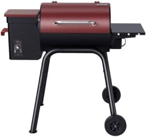 Unlock backyard cooking perfection with the Electric Wood Pellet Grill Smoker, featuring 456 SQ. IN cook area, auto feed & PID temperature control, and 6-in-1 BBQ grill functions, ideal for camping or backyard gatherings, perfect for any outdoor enthusiast.