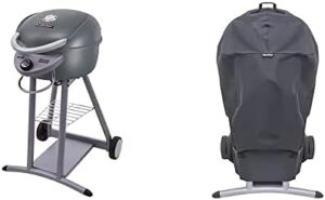 Here is the generated SEO meta description:

"Elevate outdoor dining with the Char-Broil 20602108 Patio Bistro TRU-Infrared Electric Grill, featuring a graphite finish and cover. Perfect for small spaces, this grill offers effortless cooking and convenient storage."