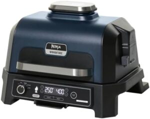 Master your outdoor cooking with the Ninja Woodfire ProXL grill & smoker, featuring a thermometer, 4-in-1 versatility and portable design. Perfect for BBQ enthusiasts seeking a convenient and delicious experience.