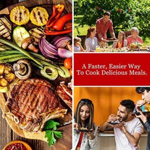 Here is the generated meta description:

"Indulge in smokeless grilling with Techwood's 1500W electric BBQ grill featuring temperature control, removable plates and tempered glass lid. Cook healthy meals at home!"