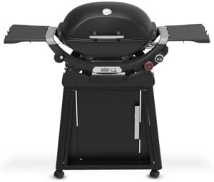Savor outdoor living with the Weber Q 2800N+ Liquid Propane Grill, featuring a compact design and stand for easy transport. Perfect for camping trips or backyard gatherings, this grill offers excellent cooking performance and durability.