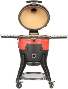 Here is the meta description:

Experience backyard BBQ perfection with Kamado Joe's Pellet Joe Grill, featuring ceramic wood pellets, 250 sq in cooking space and stainless steel grates. Enjoy hassle-free cooking with its classic design and side shelves. Save big on this top-rated model!