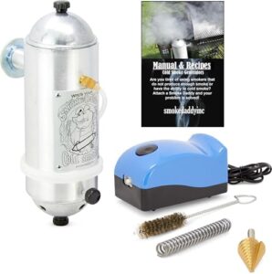 Here is the meta description:

"Upgrade your grilling game with Big Kahuna's Hot or Cold Smoke Generator, perfect for any BBQ grill. Add your favorite wood blend for customizable flavor profiles."