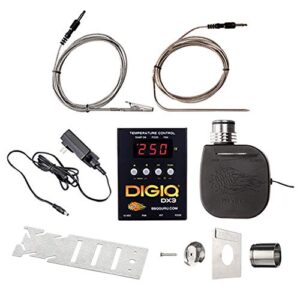 Here is the optimized SEO meta description:

"Accurately control your BBQ temperature with the DigiQ DX3 controller. Digital thermometer for Big Green Egg, Kamado Joe, Weber and Ceramic Grills. Precise results every time."