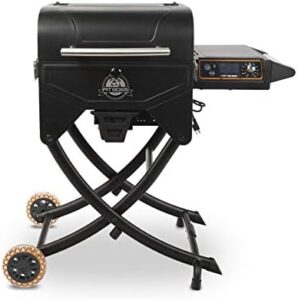 Here is the meta description:

"Master wood-fired cooking with Pit Boss's portable pellet grill. Enjoy 6-in-1 versatility and smoky flavors on-the-go, perfect for camping trips or backyard gatherings - now at an unbeatable price!"
