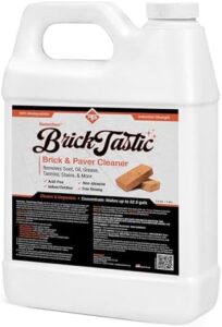 Industrial-strength cleaner for indoor & outdoor brick, paver, and masonry surfaces. Effective degreaser with 2.5-gal capacity, perfect for large projects.