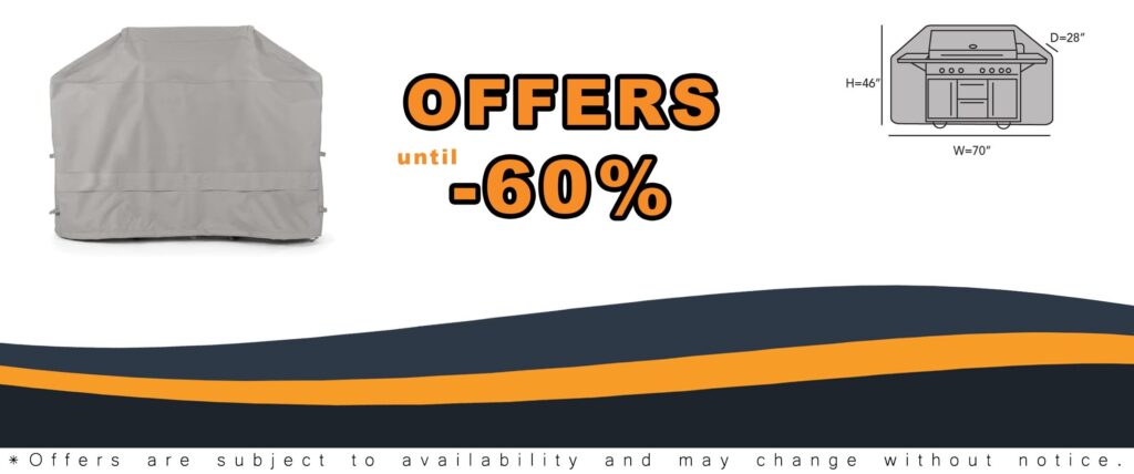 Weather Resistant Grill Cover Ultima 600D Polyester