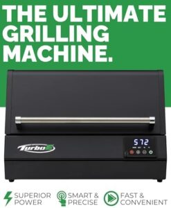 Here is the generated SEO meta description:

"Experience precision cooking and searing with Turbo E's high-power 1700W infrared grill technology, featuring a 24-inch smart BBQ grill with probe and digital display for perfect results every time. Discover a new level of grilling performance."