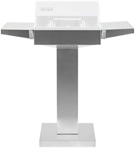 Elevate your outdoor dining experience with the Coyote Grill Pedestal, designed for portable electric grills. Perfectly stable and adjustable for a comfortable cooking setup.