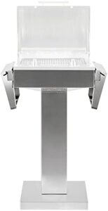 Elevate your outdoor dining experience with the Coyote Grill Pedestal, designed for portable electric grills. Perfectly stable and adjustable for a comfortable cooking setup.