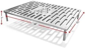 "Bring outdoor cooking to your patio with La Piazza's Tuscan Portable Outdoor Grill, featuring a compact design and durable construction. Perfect for small gatherings or camping trips."