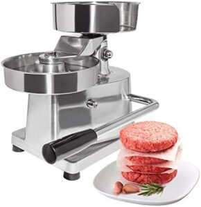 "Shape perfect burgers with the ALDKitchen Hamburger Patty Press, a meat forming tool that includes 500 bonus paper sheets. Compact design and easy to use."