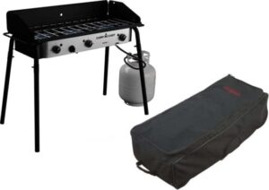 Here is the generated meta description:

"Experience big outdoor cooking with Camp Chef's Tahoe 16-burner gas stove, featuring 30,000 BTU burners and 608 sq in cooking space. Perfect for large gatherings. Up to $50 off, don't miss out!"