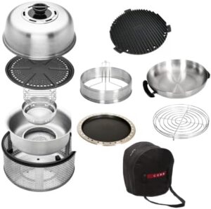 Here is the generated SEO meta description:

"Experience outdoor cooking like never before with the COBB Grill America Premier Air Kitchen In A Box, featuring a built-in grill and comprehensive accessories. Perfect for backyard gatherings!"